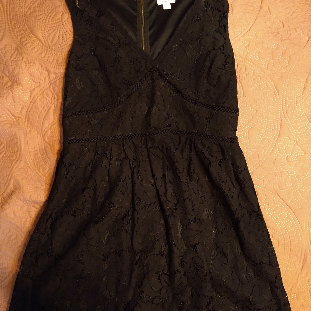 Black Lace Dress